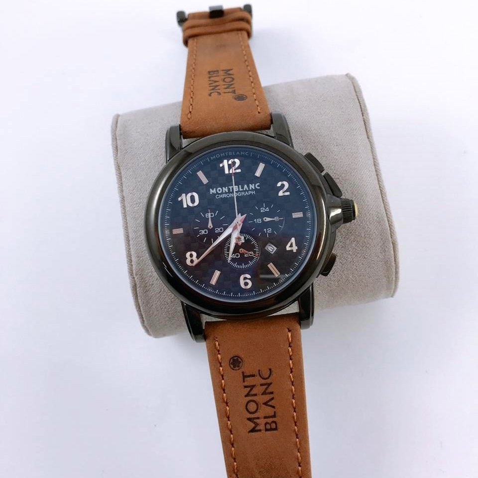Réplica de Relógio Montblanc Couro