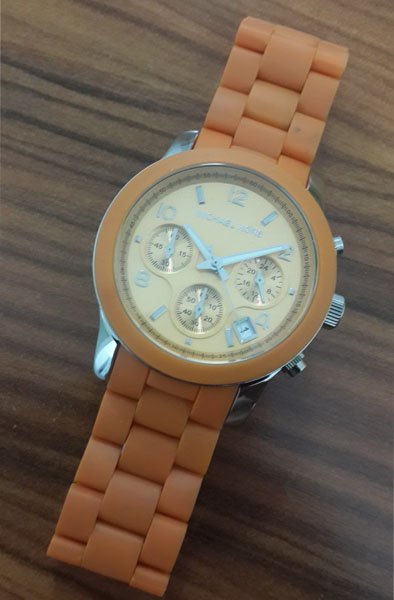 Réplica de Relógio Michael Kors Laranja