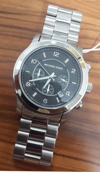Réplica de Relógio Michael Kors Prata