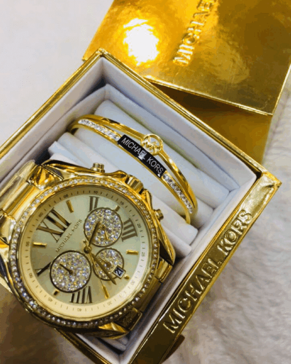 Réplica de Relógio Michael Kors  Com Stras