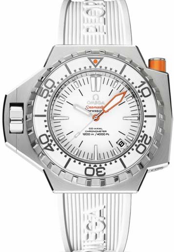 Alternative view of Réplica de Relógio Omega Seamaster Ploprof White