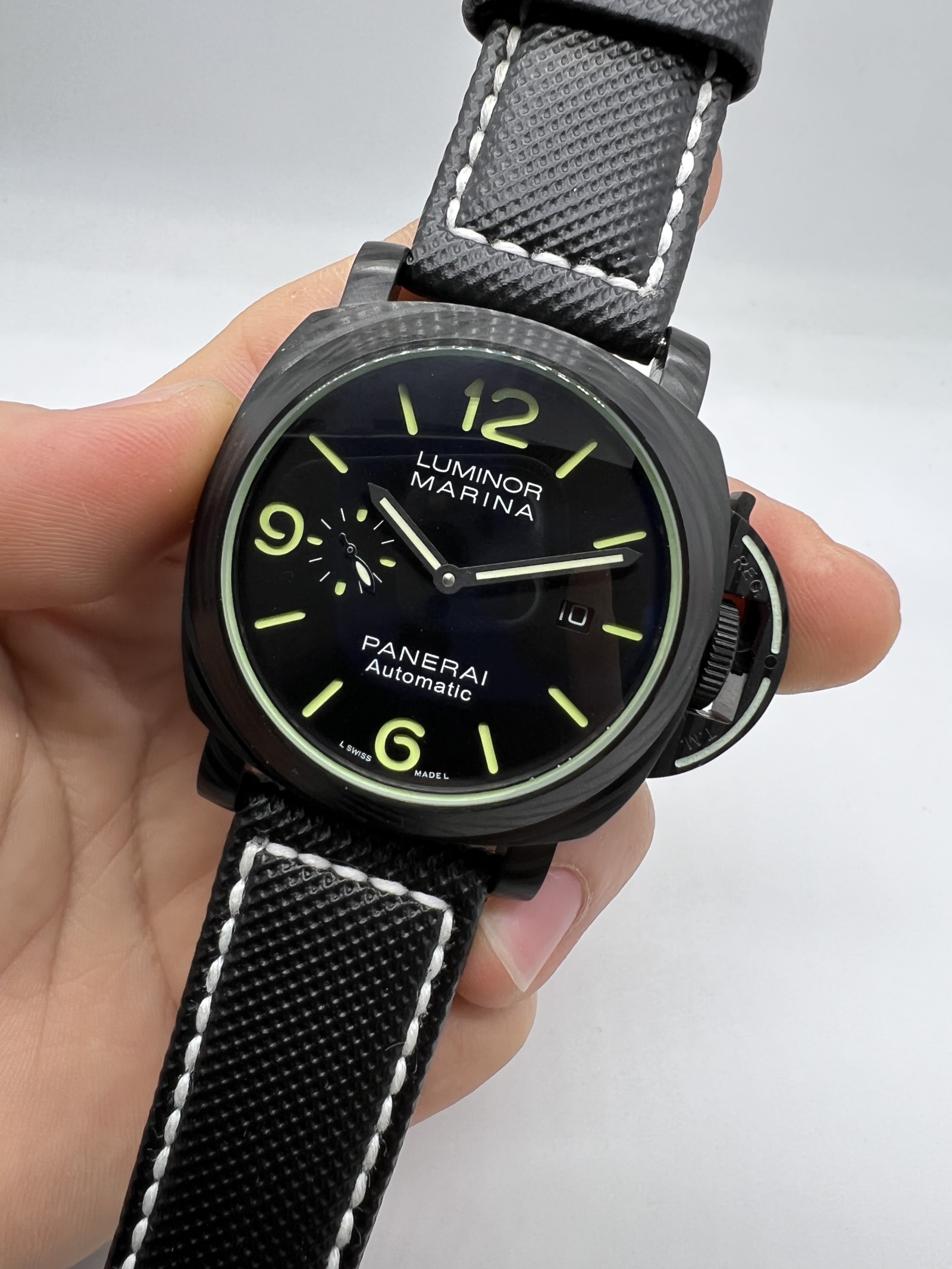 Réplica de Relógio Panerai Couro