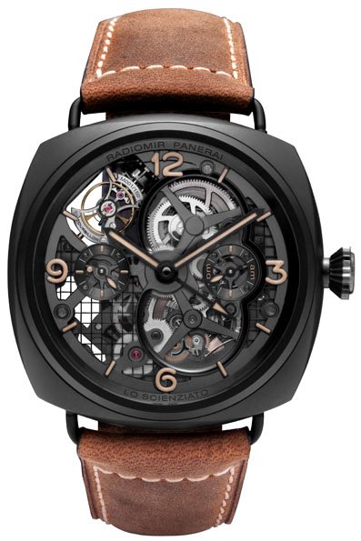 Réplica de Relógio Panerai Radiomir  Tourbillon GMT Cerâmica
