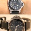 Réplica Relógio Panerai Submersible Cerâmica Black - Imagem 3
