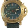 Réplica Relógio Panerai Submersible Gold Green