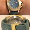 Réplica Relógio Panerai Submersible Gold Green - Imagem 3