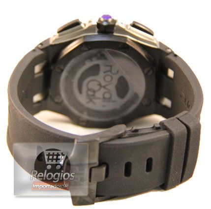 Alternative view of Réplica de Relógio Audemars Piguet Royal Oak All Black Limited