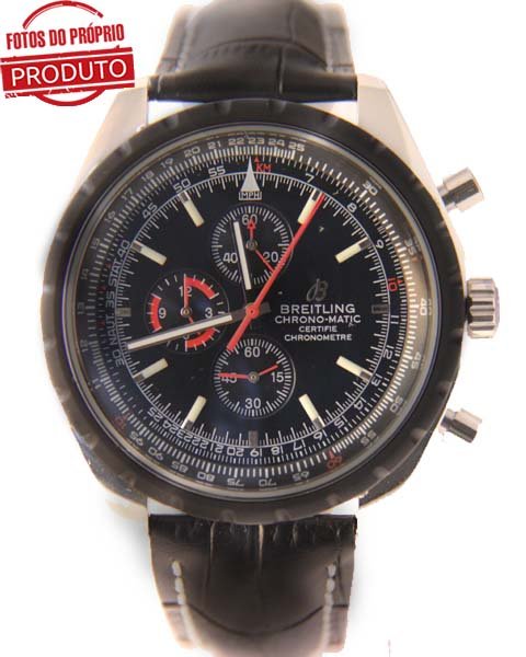 Réplica Relógio Breitling Chrono Matic Certifie
