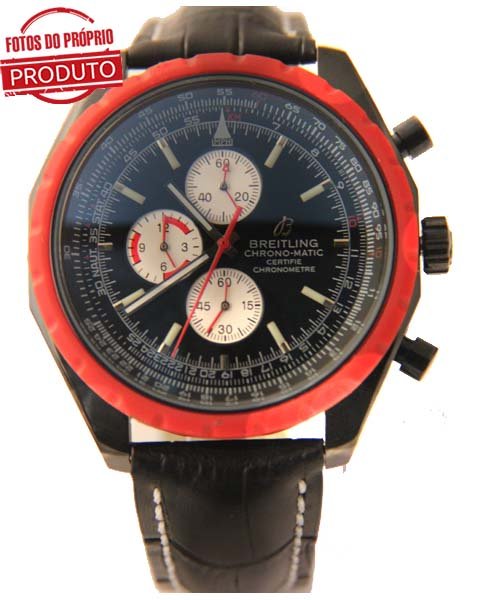 Alternative view of Réplica de Relógio Breitling Chrono Matic Certifie