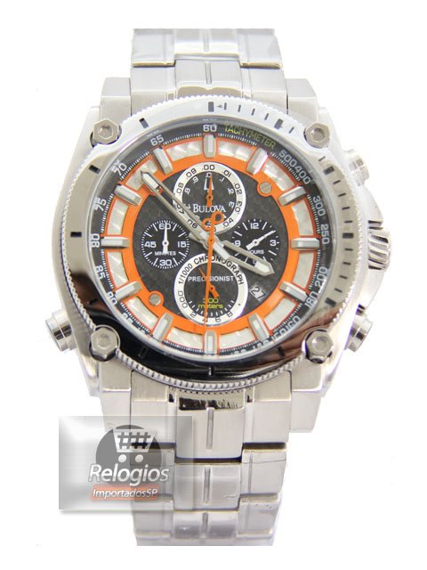 Réplica de Relógio Bulova Precisionist Laranja