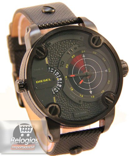 Réplica de Relógio Diesel Dz7222 Radarl Black Green