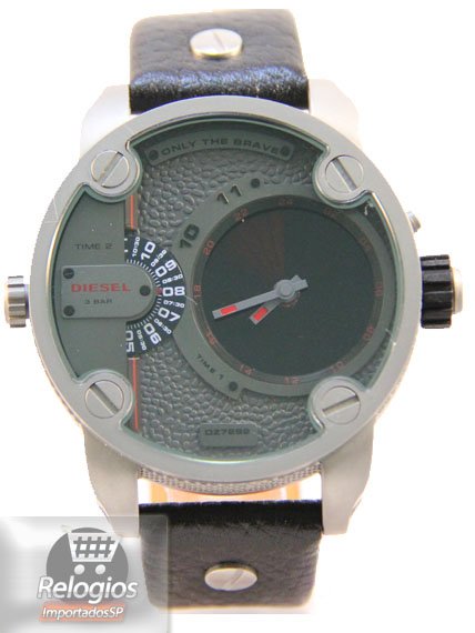 Réplica de Relógio Diesel Dz7222 Radar Titanium Black