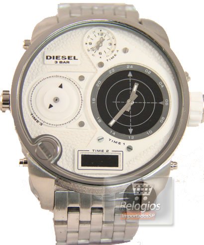 Réplica de Relógio Diesel Radar White
