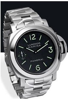 Alternative view of Réplica de Relógio Panerai Luminor Marina