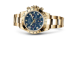 Réplica de Relógio Rolex Cosmograph Daytona Gold Blue - Imagem 2