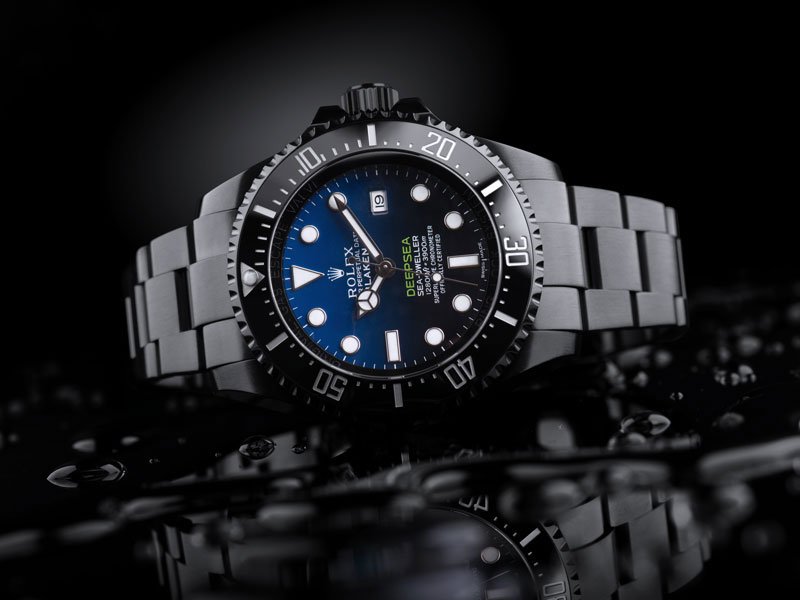 Réplica de Relógio Rolex Deepsea D-Blue Black - Imagem 2