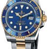 Réplica de Relógio Rolex Submariner Blue Gold - Imagem 2