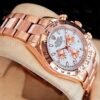 Réplica de Relógio Rolex Cosmograph Daytona Rose Gold - Imagem 2