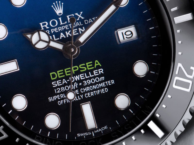 Réplica de Relógio Rolex Deepsea D-Blue Black - Imagem 3