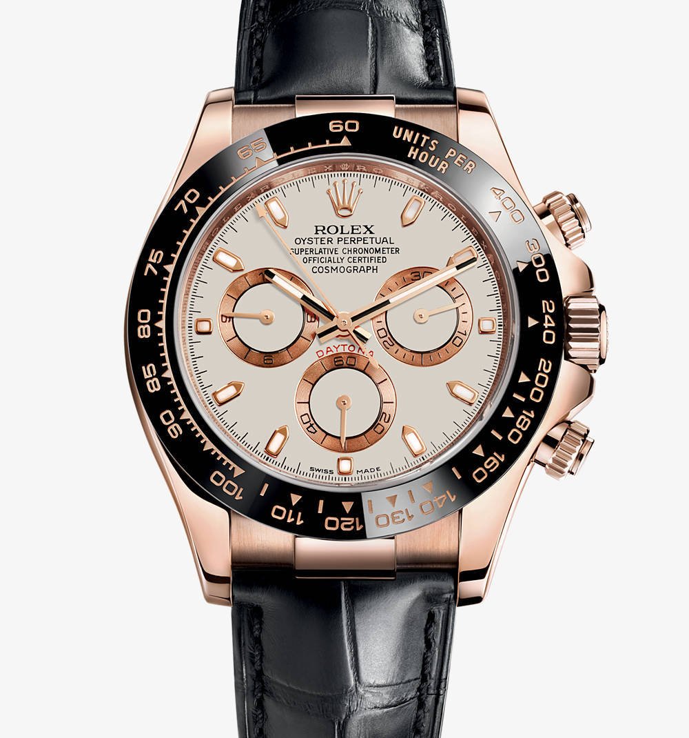 Réplica de Relógio Rolex Cosmograph Daytona Gold