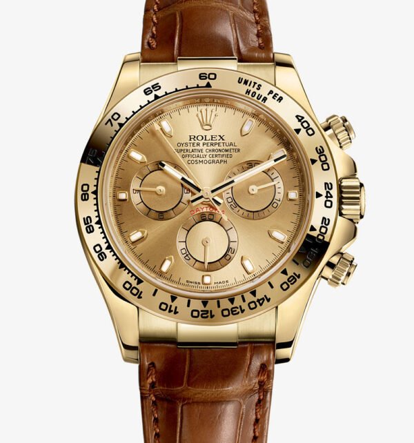 Réplica de Relógio Rolex Cosmograph Daytona Gold