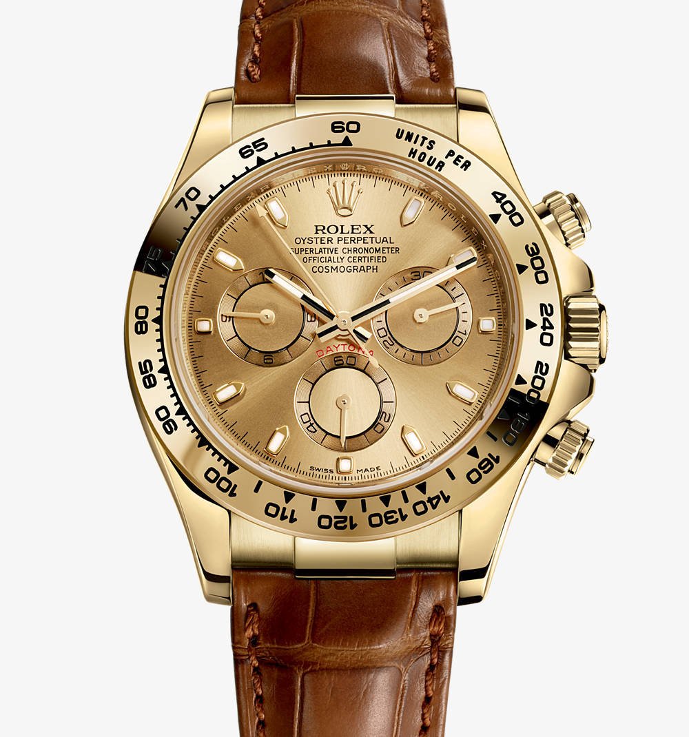 Réplica de Relógio Rolex Cosmograph Daytona Gold