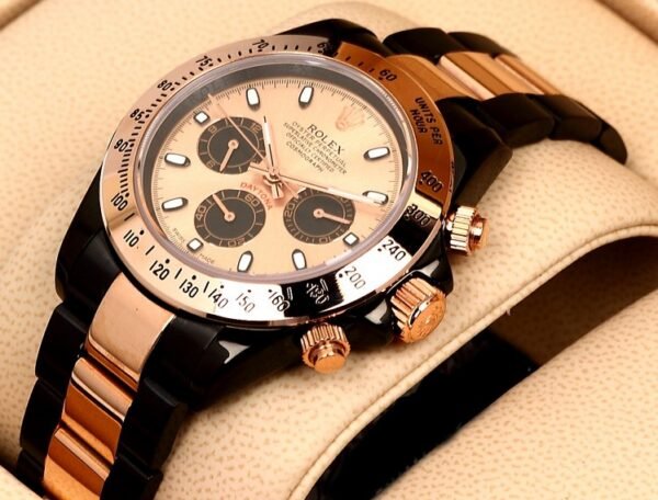 Réplica de Relógio Rolex Daytona Black Gold Edition