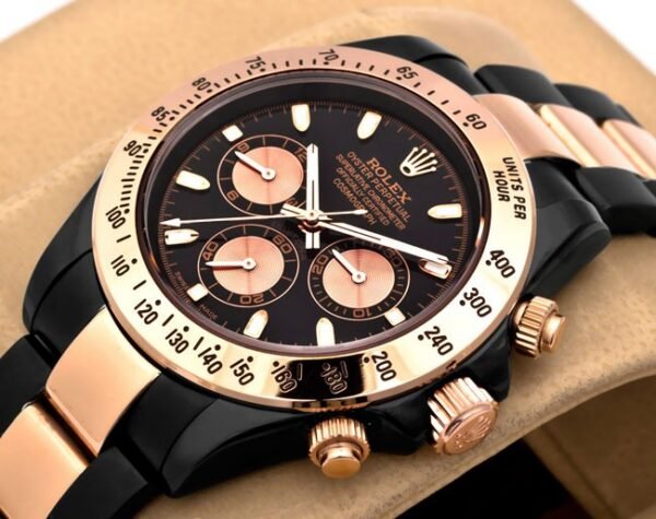 Réplica de Relógio Rolex Daytona Black Gold