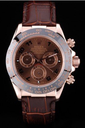 Alternative view of Réplica de Relógio Rolex Daytona Chocolate