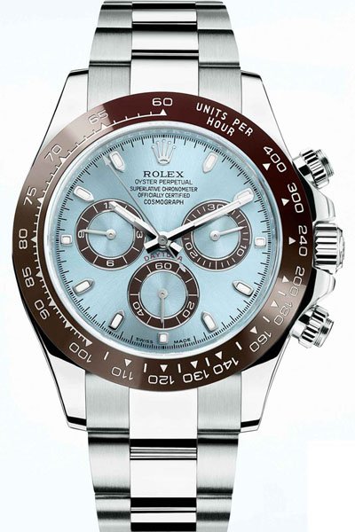 Réplica de Relógio Rolex Daytona Platinum
