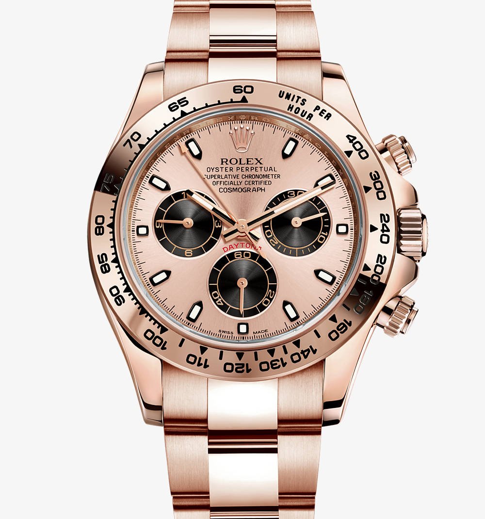 Réplica de Relógio Rolex Daytona Rosê