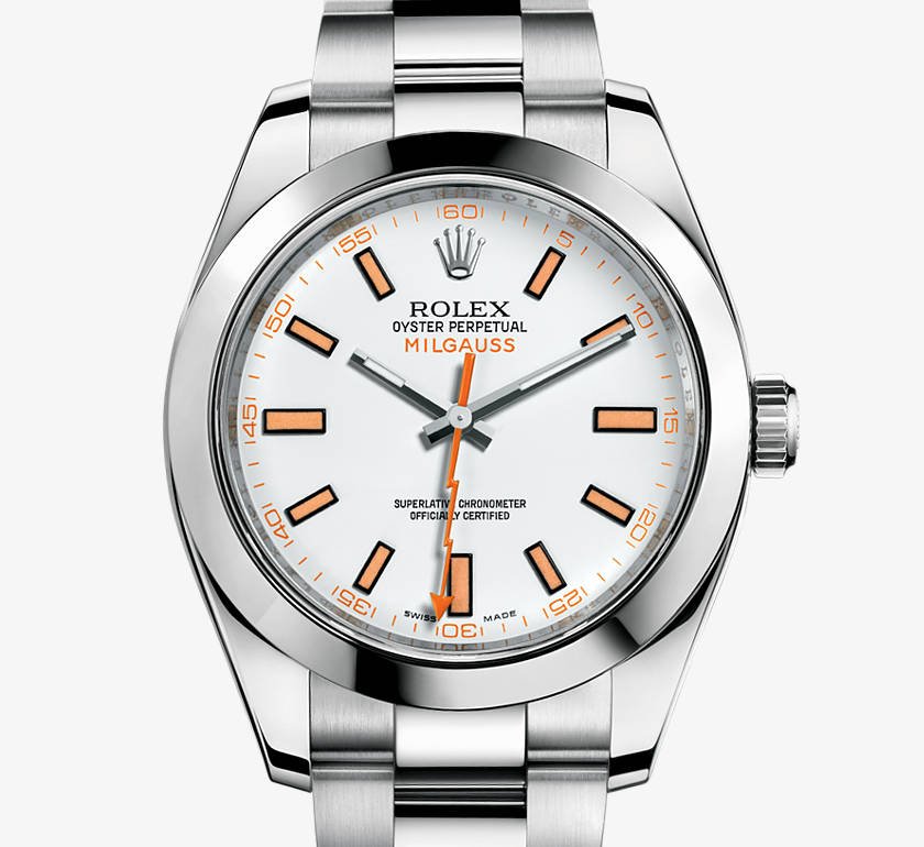 Réplica de Relógio Rolex Milgauss White - Imagem 2