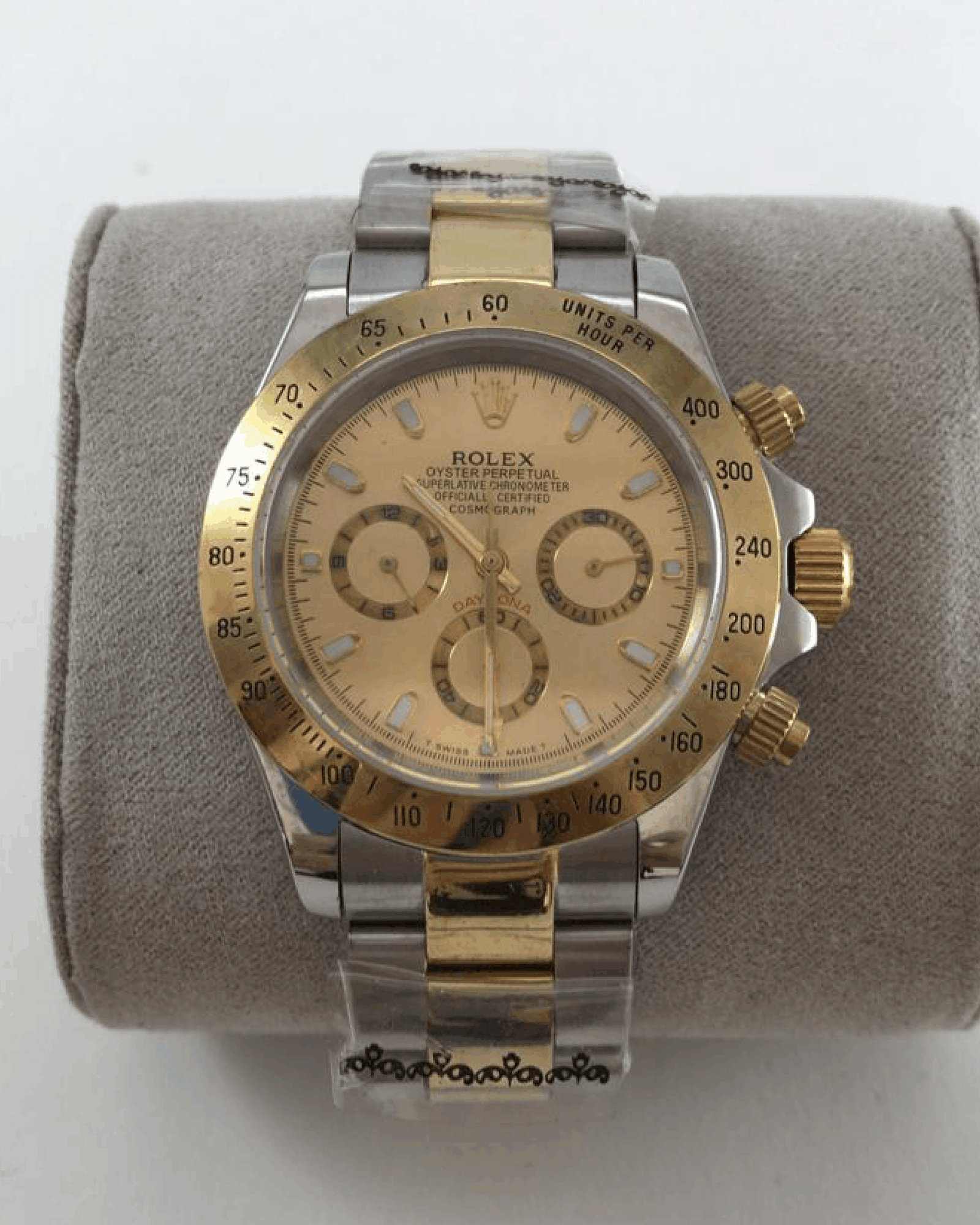 Réplica de Relógio Rolex Daytona Misto - Imagem 8