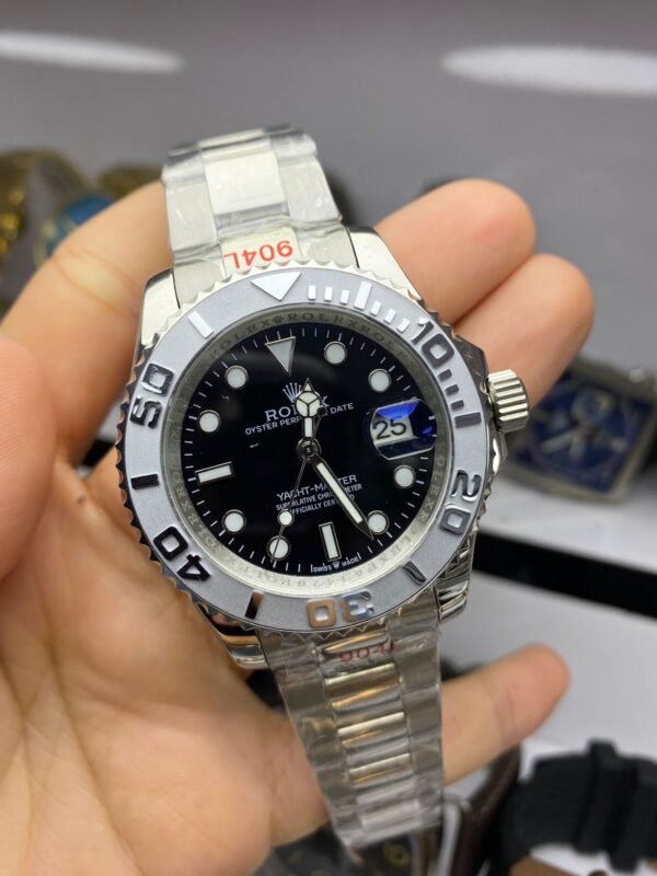 Alternative view of Relógio Réplica Rolex Yacht Master Prata