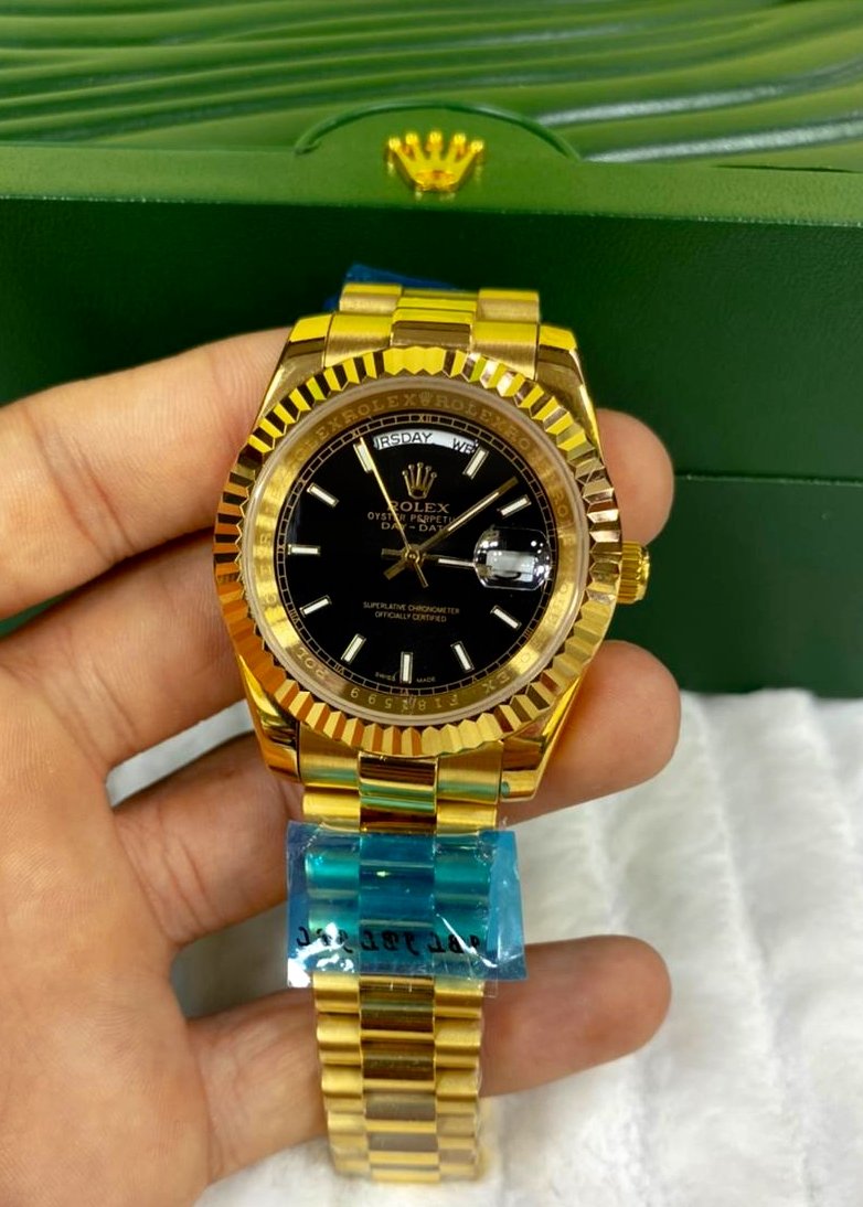 Réplica de Relógio Rolex Day Date - Várias Cores - Aço - Imagem 3