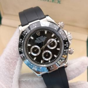 Réplica de Relógio Rolex Daytona - Borracha - Várias cores