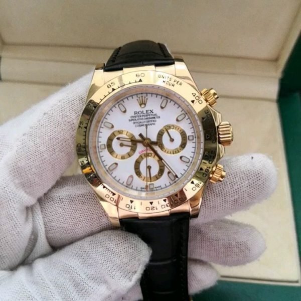 Réplica de Relógio Rolex Daytona Couro