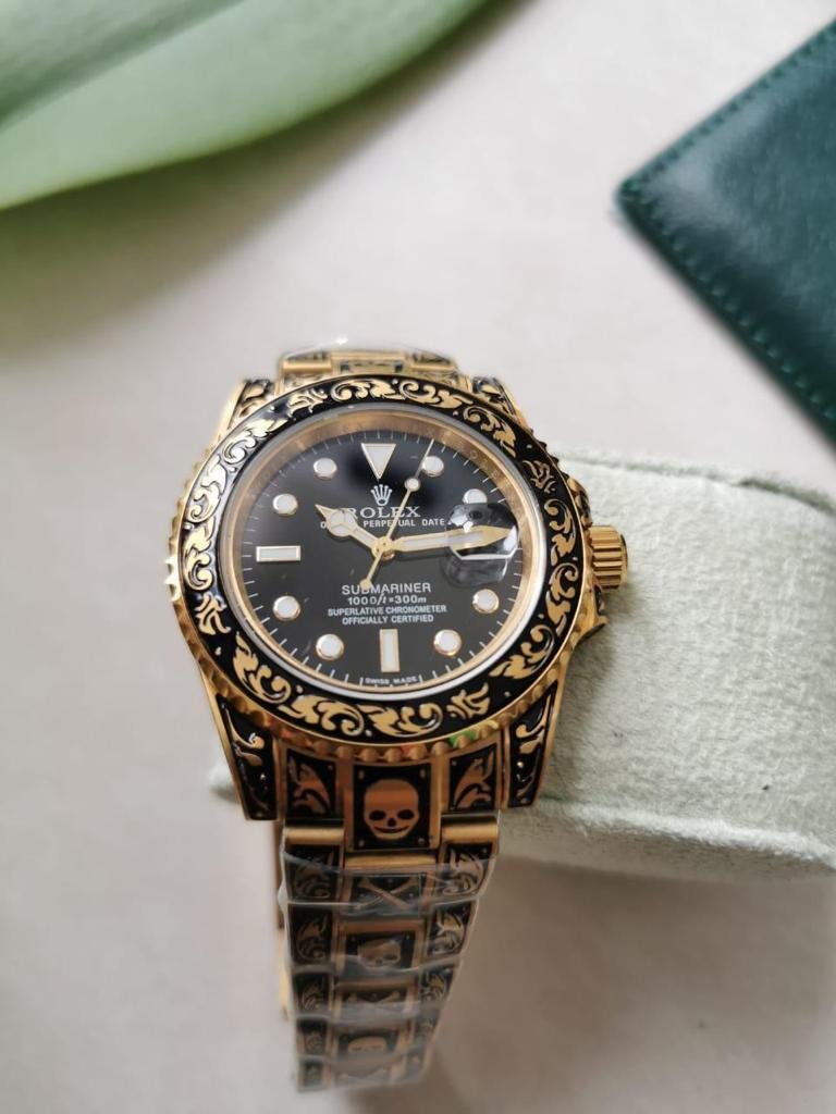 Réplica de Relógio Rolex Entalhado - Imagem 6