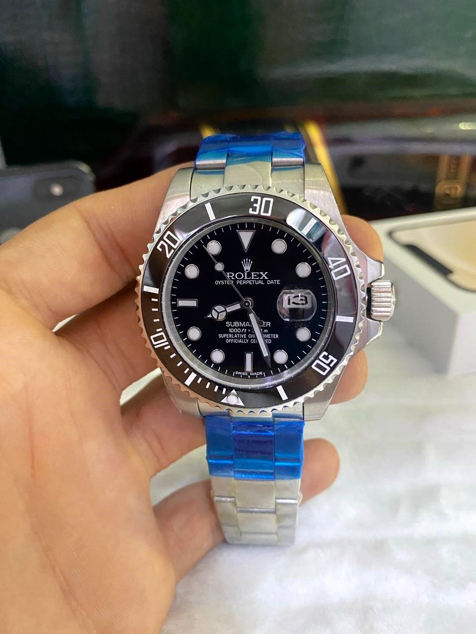 Réplica de Relógio Rolex Submariner Misto