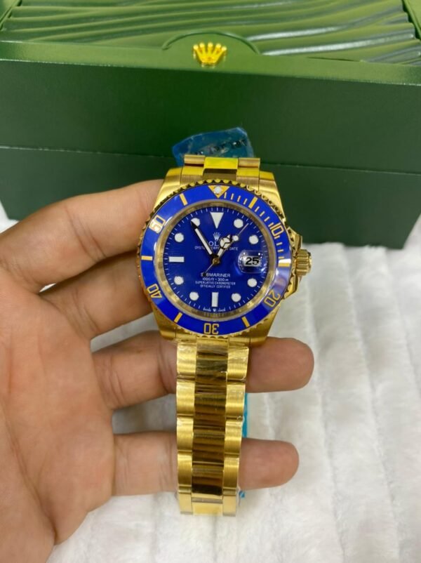 Réplica de Relógio Rolex Submariner Dourado