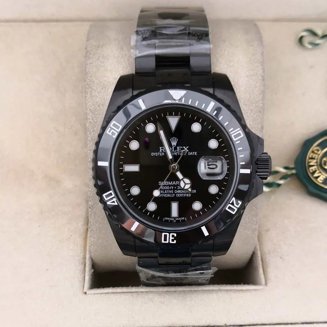 Réplica de Relógio Rolex Submariner Black
