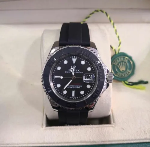 Réplica de Relógio Rolex  Yacht Master Borracha