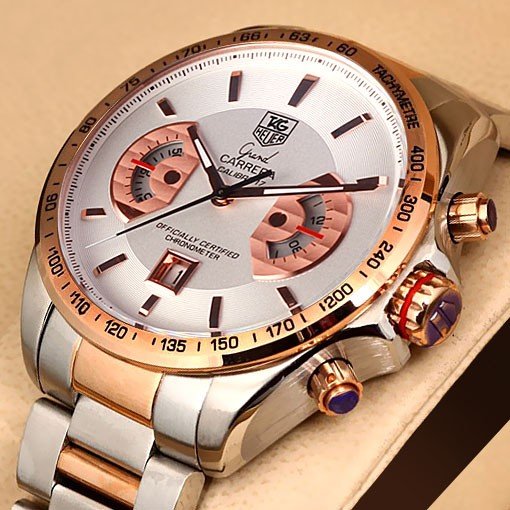 Réplica de Relógio Tag Heuer Grand Carrera Calibre17 Rose