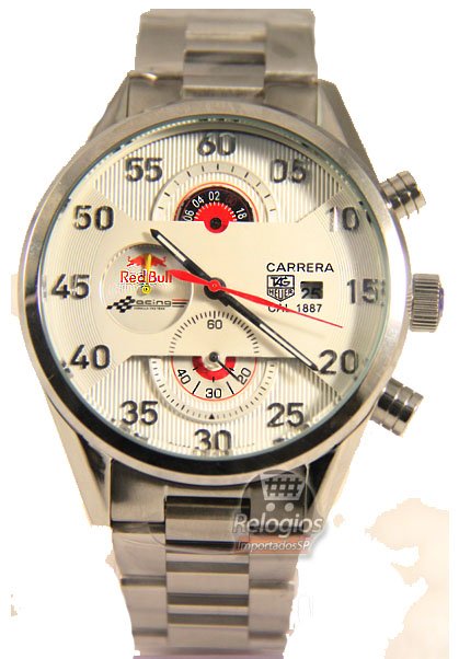 Réplica de Relógio Tag Heuer Red Bull
