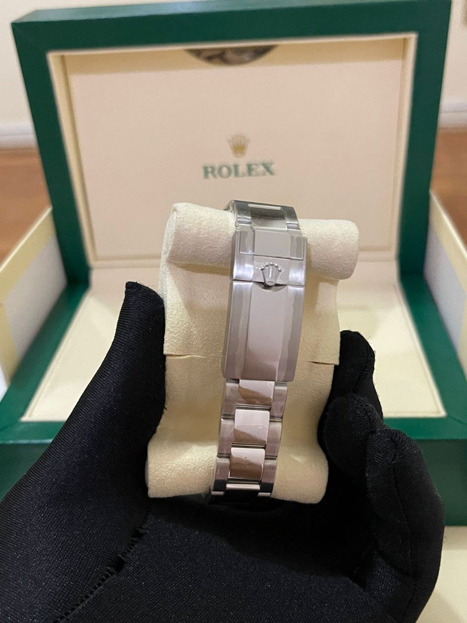 Relógio Réplica Rolex Yacht Master Prata - Imagem 4