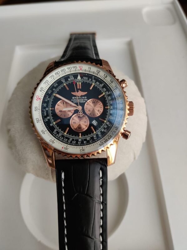 Réplica de Relógio Breitling Couro