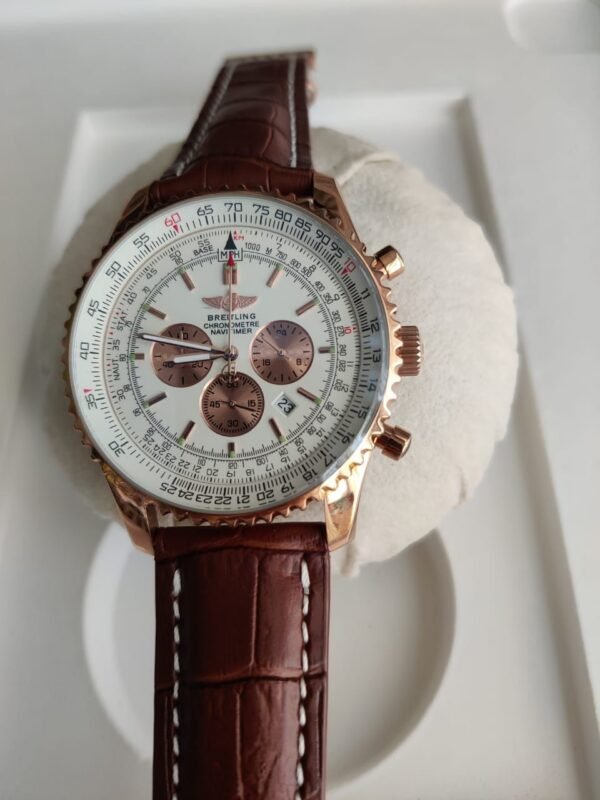 Réplica de Relógio Breitling Couro