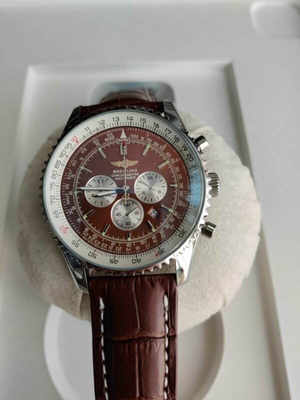 Réplica de Relógio Breitling Couro