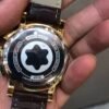 Réplica de Relógio Montblanc Chronograph New Dourado White - Imagem 2
